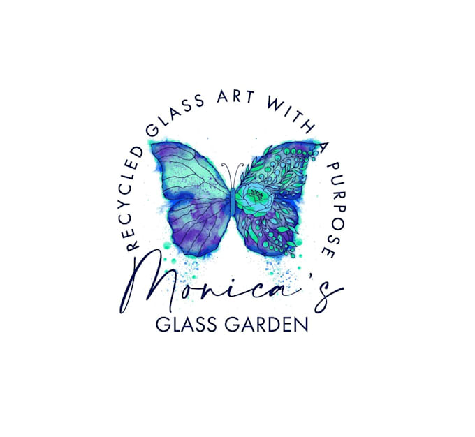 create a classy and modern butterfly logo design
