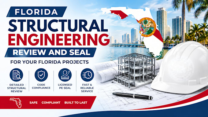 do florida review and seal structural engineering for florida projects