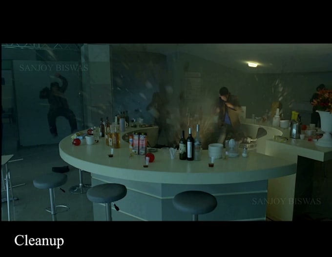 do professional visual effects and digital compositing, roto for your video