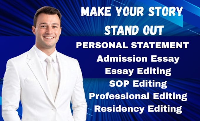 perfectly edit your graduate school personal statement and application essay