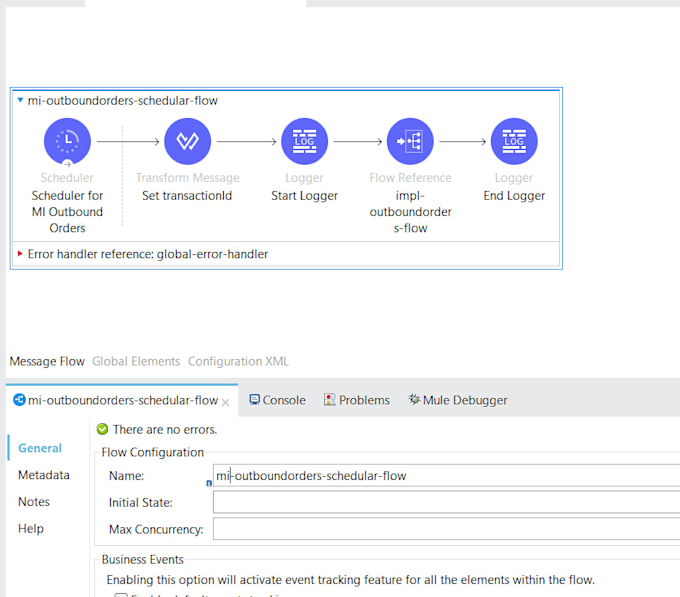 develop and integrate mulesoft apis and mule 4 flows
