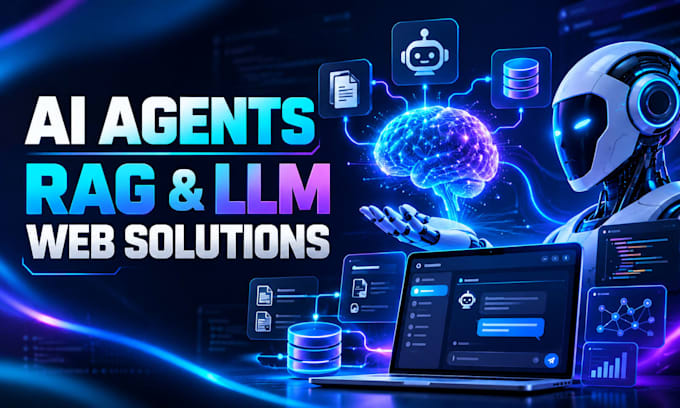 develop ai agents rag and fine tuned llm web apps