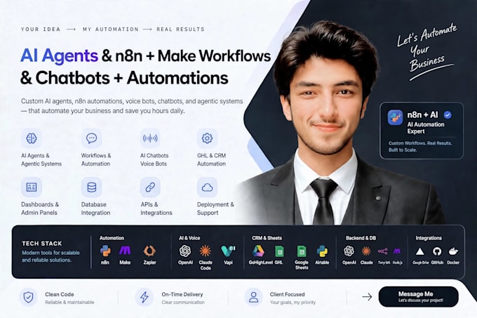 build custom ai automations and agents using makecom and n8n