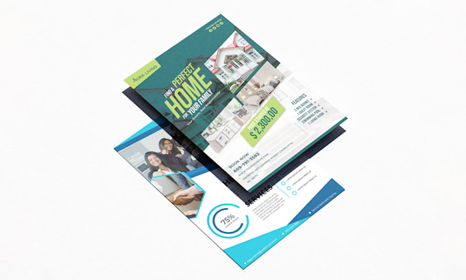 design a professional flyer, postcards, and eddm postcards