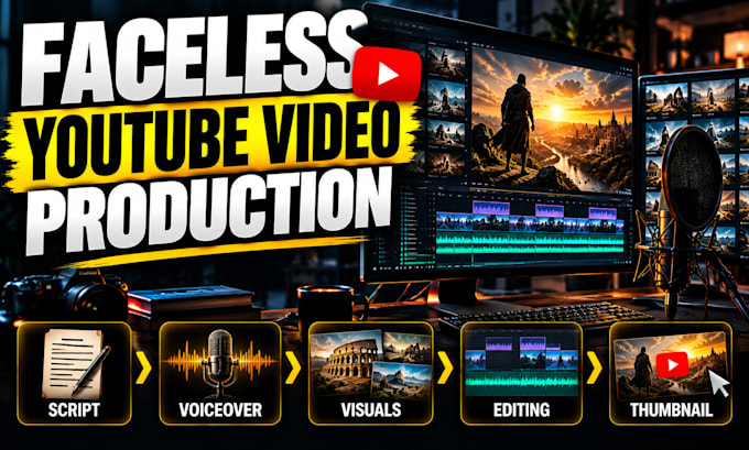 create faceless youtube automation videos