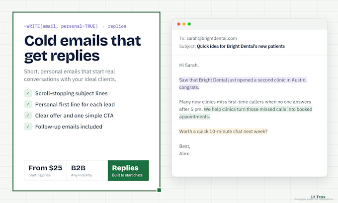 write high converting cold emails that get replies