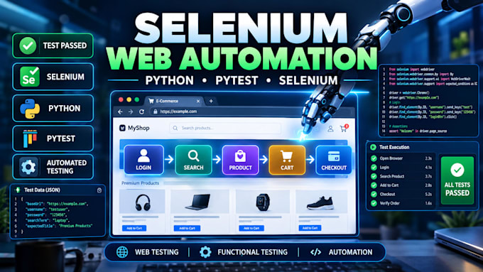 automate your web application using selenium python