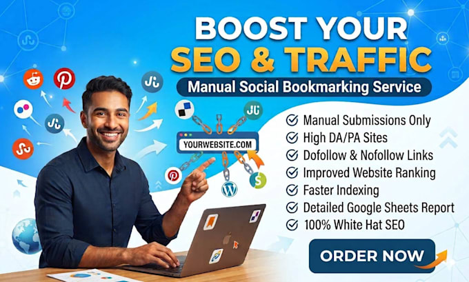 create social bookmarking submissions manually