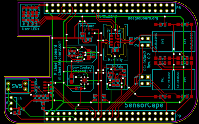 design pcb layout circuit and electronics