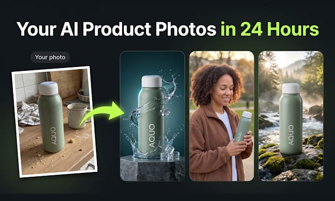 create ai product photography for your brand