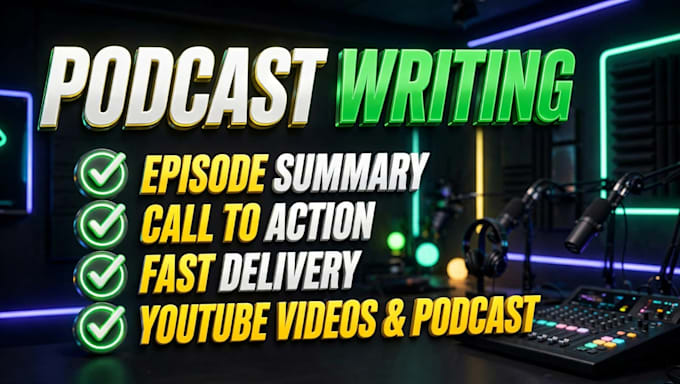 write SEO optimized podcast show notes
