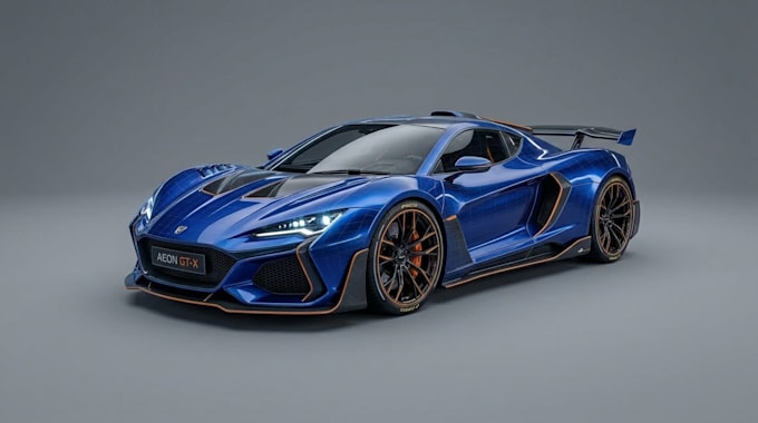 make custom 3d car model for 3d printing