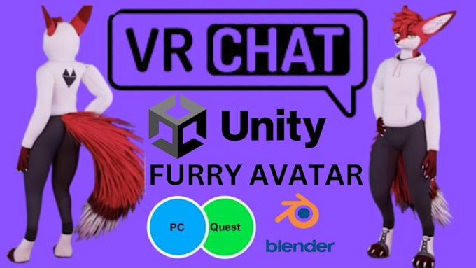 create a custom vrchat avatar for PC and quest