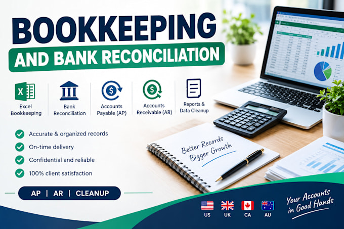 do bookkeeping and bank reconciliation