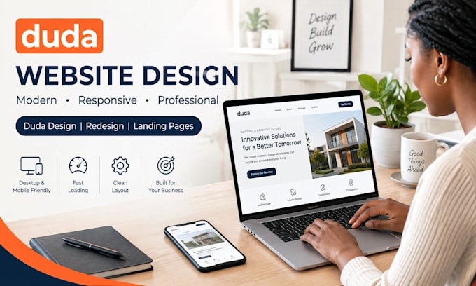 design a duda website or redesign your duda site