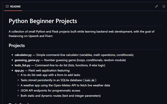 build a python flask web application with a database