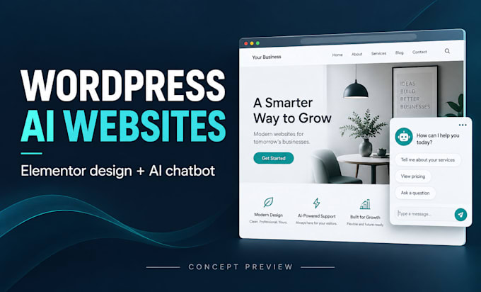 build a wordpress website with ai chatbot integration