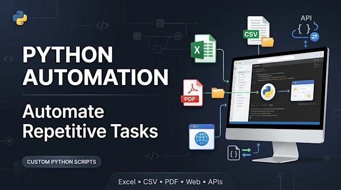 automate repetitive tasks with python scripts