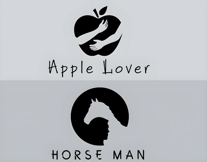 provide a unique minimalist negative space logo design