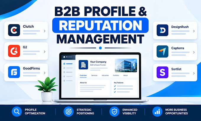 optimize clutch g2 goodfirms capterra designrush for b2b profile visibility