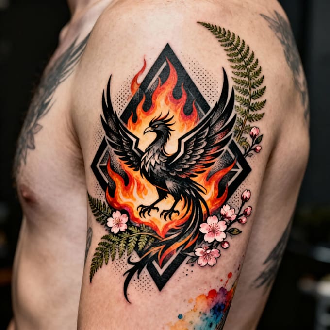 design professional creative tattoo design