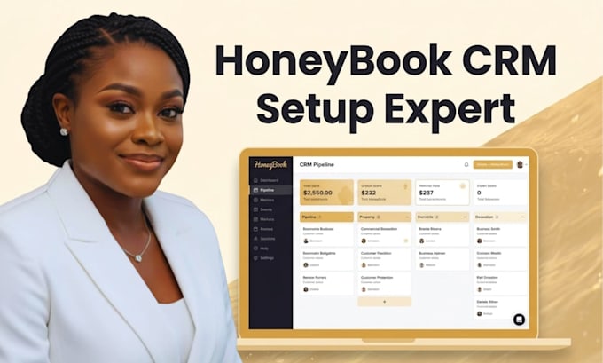 deliver expert honeybook CRM setup