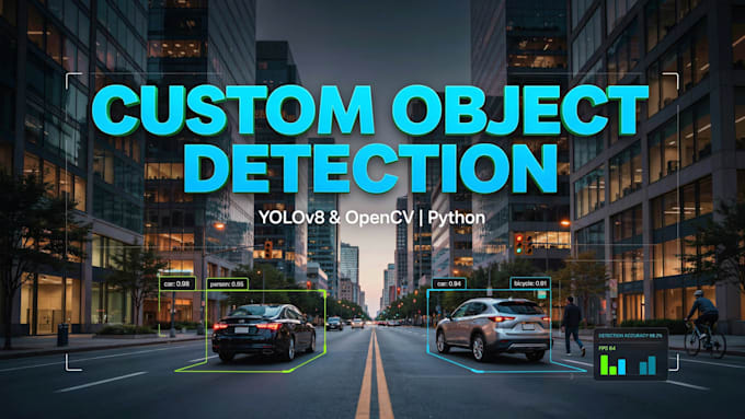 do computer vision and yolov8 object detection with opencv