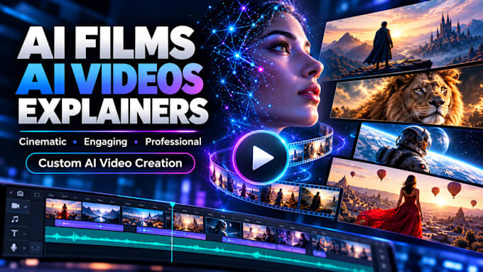 create cinematic ai generated short films, ai video creator