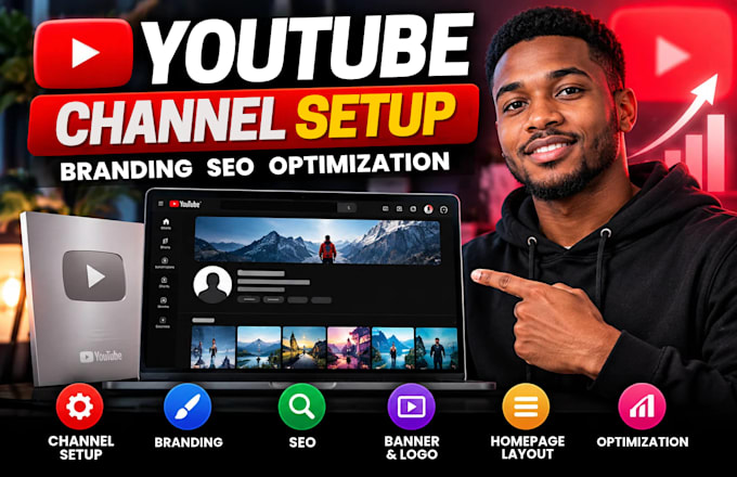 do youtube channel create setup branding SEO optimization and video ideas
