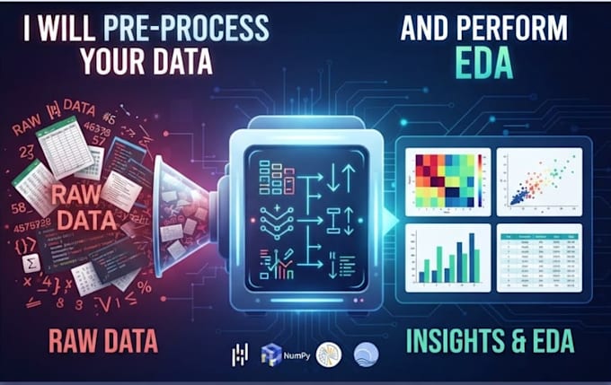 do data preprocessing data analysis and visualization