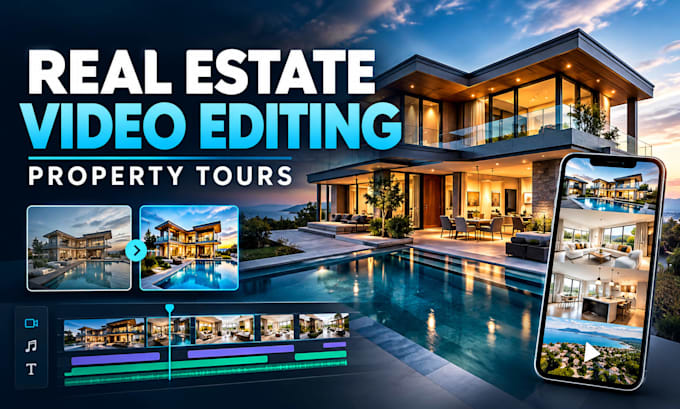 edit professional real estate property videos editing