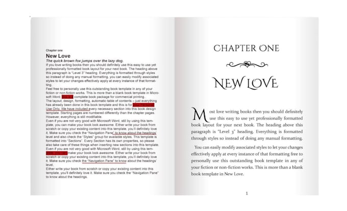 do book formatting and proofreading