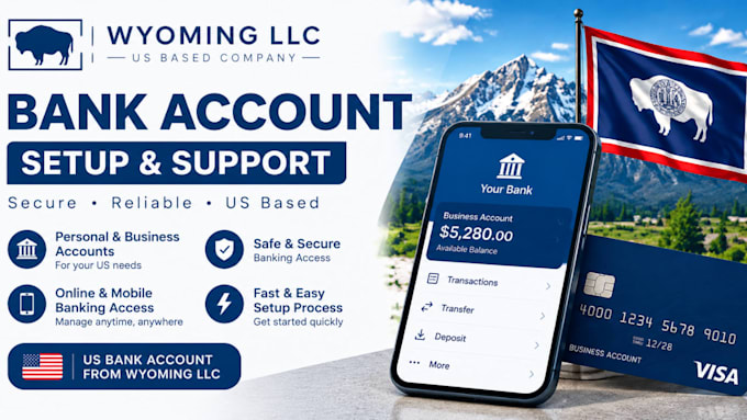assist with wyoming llc banking setup requirements