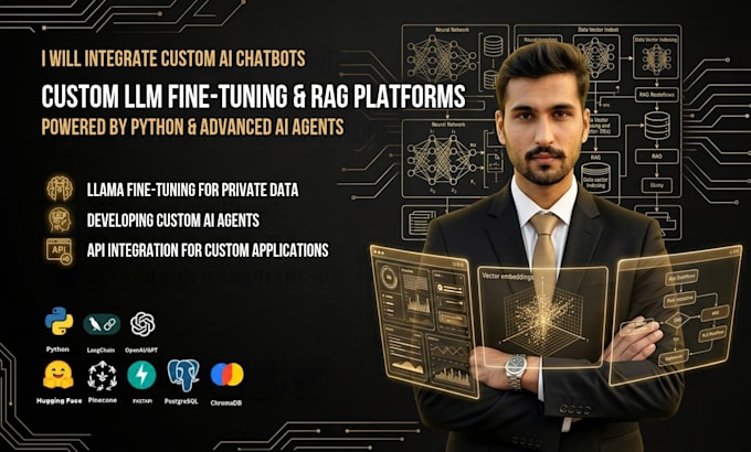 integrate llms and fine tune ai models for custom applications
