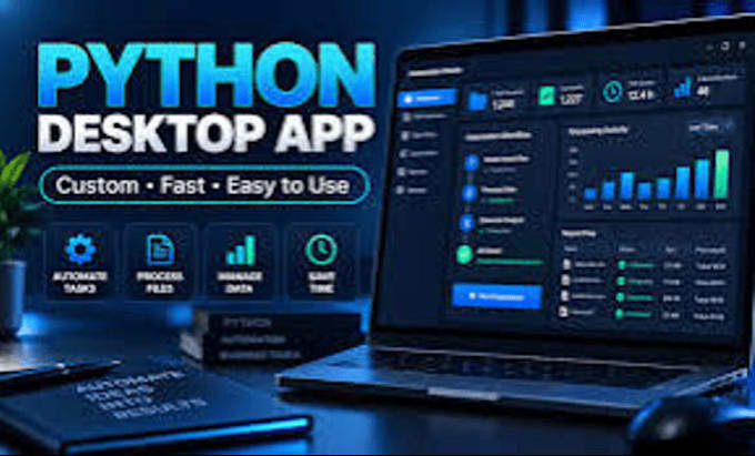 build custom python desktop app excel automation calculator windows software