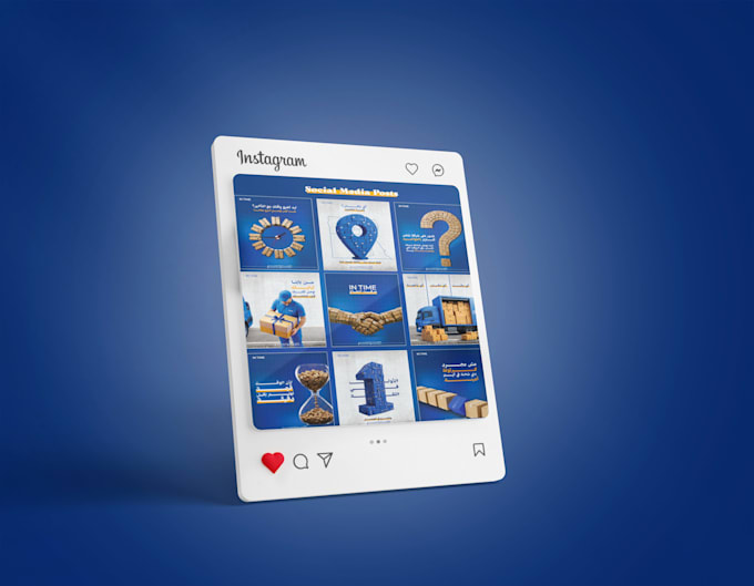 design professional social media posts