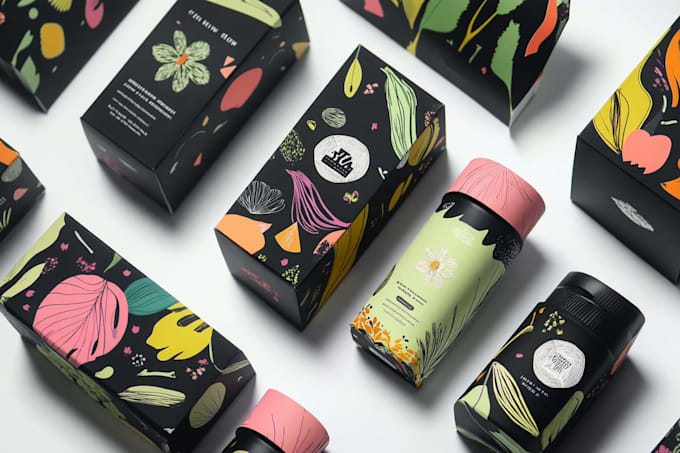 food packaging, box packaging, pouch design