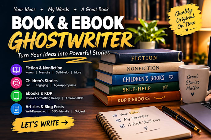 ghostwrite engaging books and ebooks
