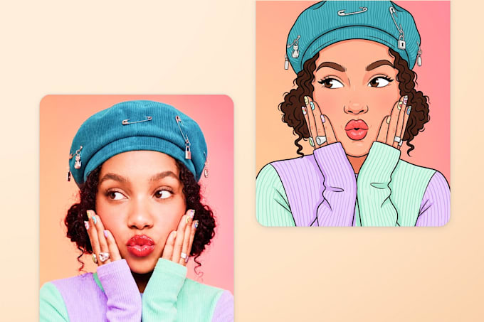 make cartoonist picture portrait comic, cartoon portrait