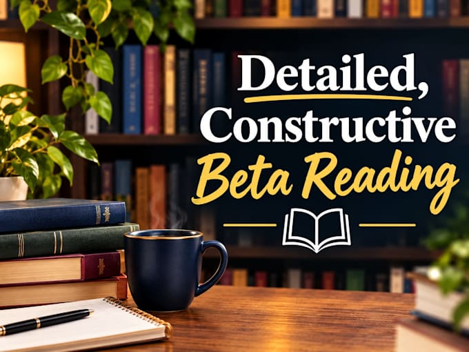 beta read, critique, and provide feedback on your writing