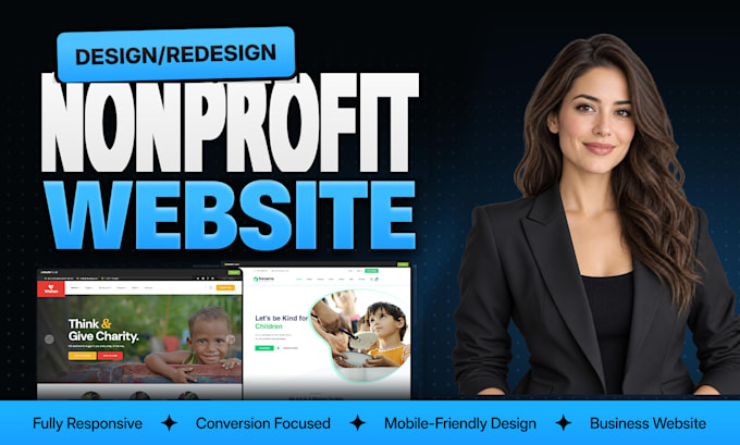 build a nonprofit website with wordpress and elementor