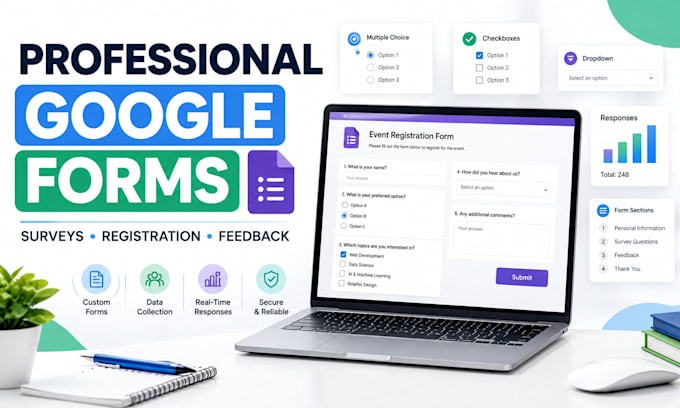 create a professional google form for surveys