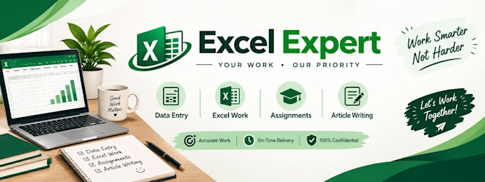do data entry, ms excel, ms word formatting and inpage urdu typing