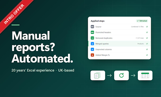 automate your excel reports with power query and dax