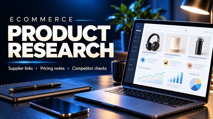 do ecommerce winning product research and product listing optimization