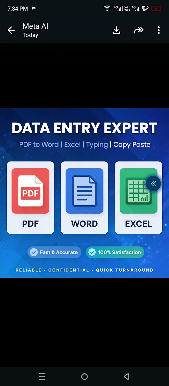 do data entry, typing work, and PDF to word conversion