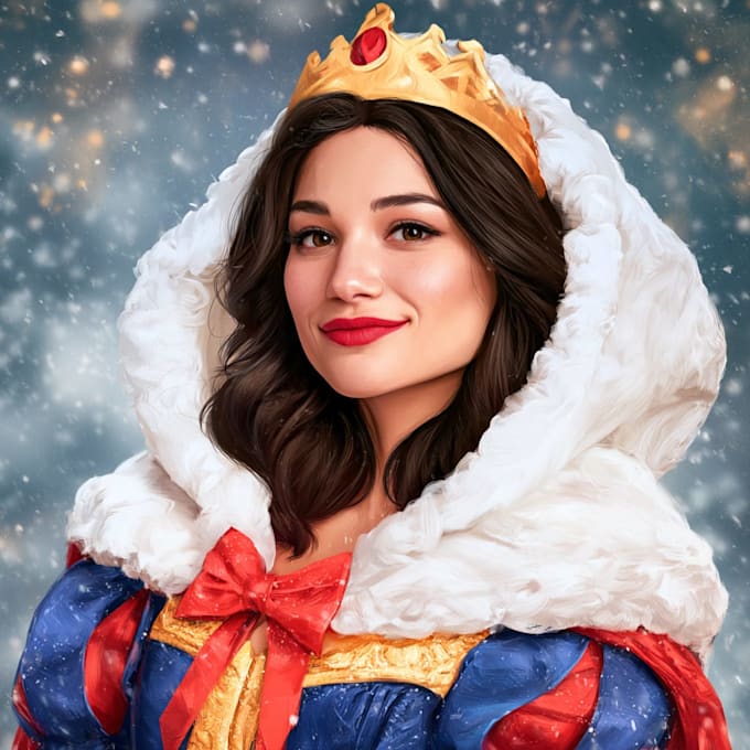 disney realistic portrait from disney portrait