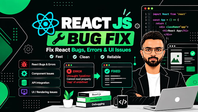 fix react bugs, errors, API and frontend issues