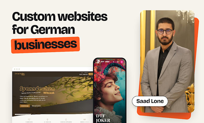 build a custom coded website for your german business
