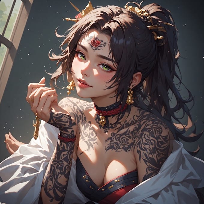 design professional tattoo and custom tattoo